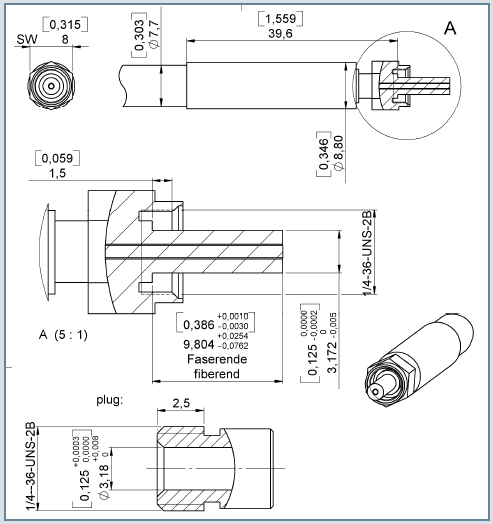 半導(dǎo)體激光器用傳輸光纖